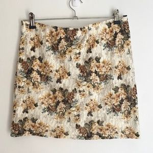 Poetry Floral Mini Pencil Skirt [US S]
